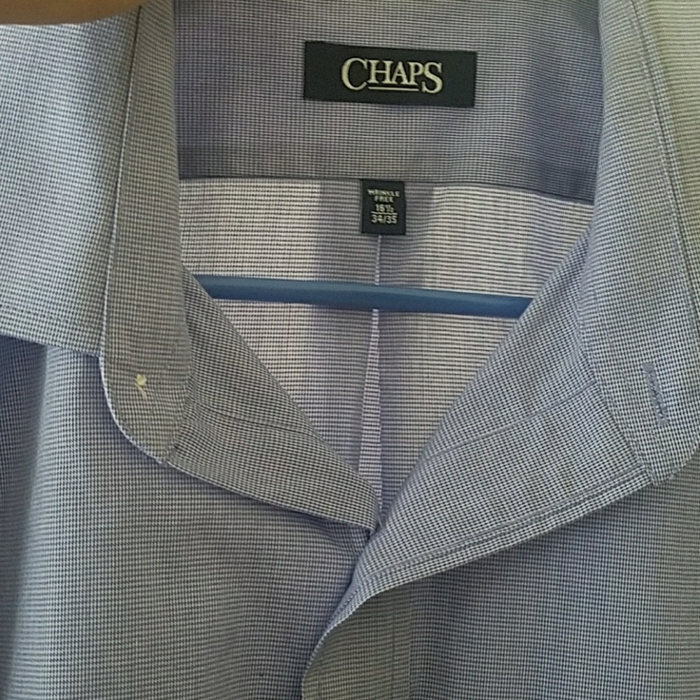 Blue dress shirt